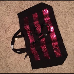Brand new VS BLING ZIPPER BAG