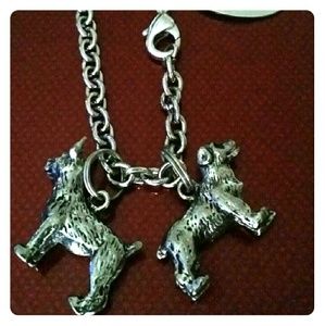 American Girl bracelet with dog charms