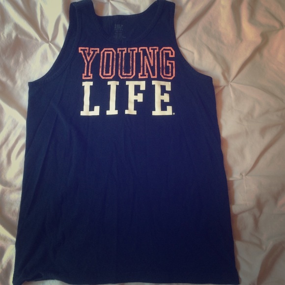 Navy Young Life tank