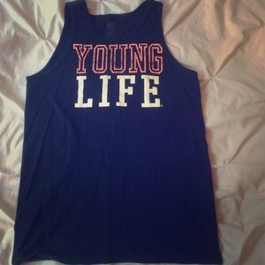 Navy Young Life tank