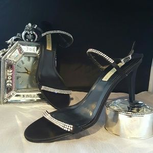Beautiful Crystal Evening Heels