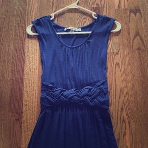 Max studio long maxi dress. Navy. Size xs