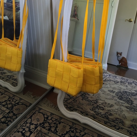 M. & G. Bertini Handbags - Long strap cross body Italian bag.