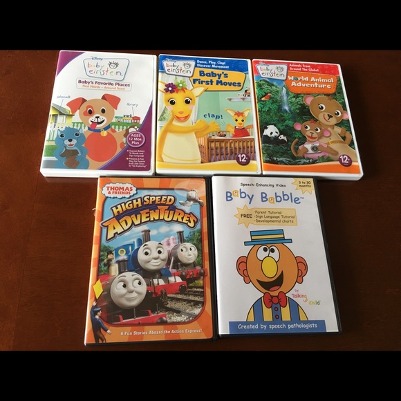 6 DVDs for babies and toddlers - Picture 1 of 1