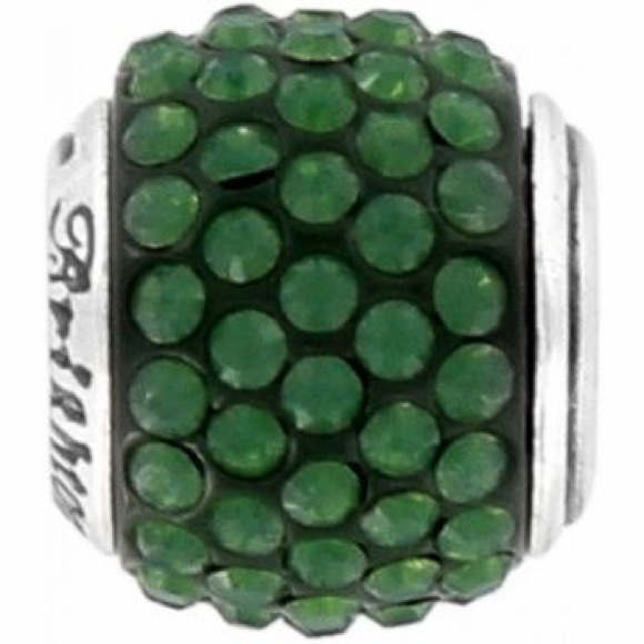 2 Brighton Cupids Kiss Green Super Beads