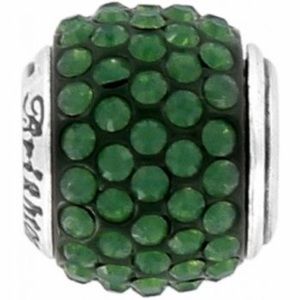 2 Brighton Cupids Kiss Green Super Beads