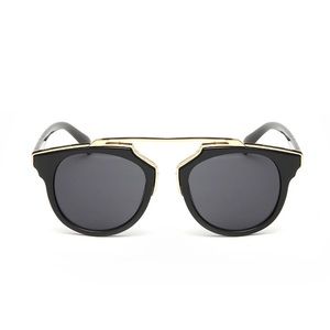 Oversized Cinema Cat Eye Sunglasses