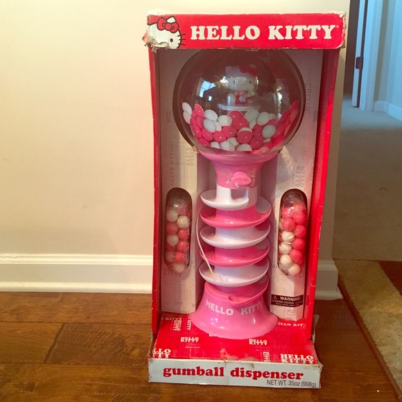 Hello kitty gumball dispenser