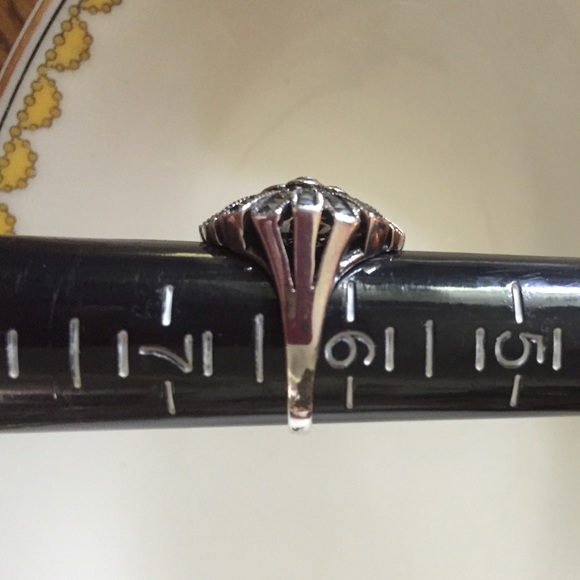 Judith Jack Marcasite Ring - Picture 6 of 9