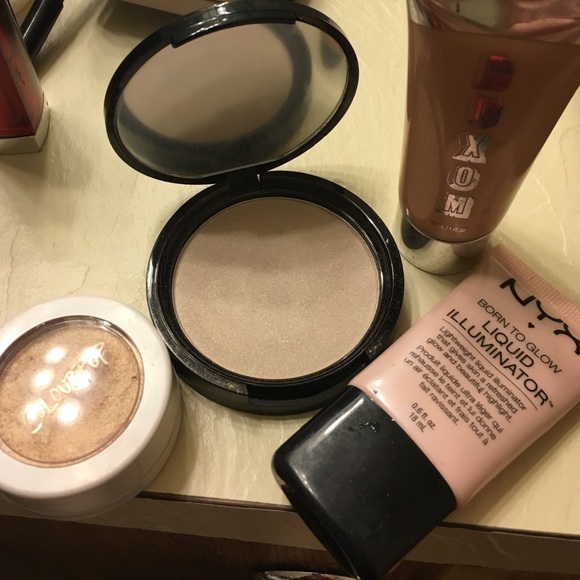 Colour Pop, NYX, Buxom Highlighter bundle
