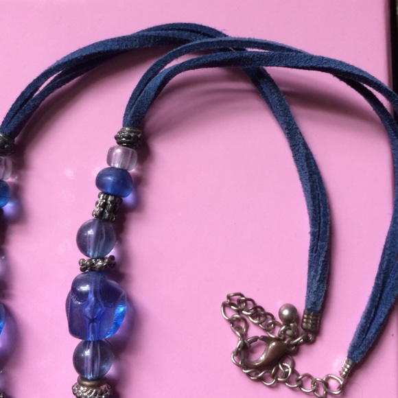 Blue necklace - Picture 2 of 2