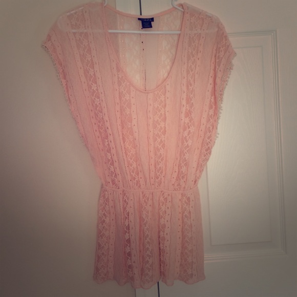 Lace shirt!
