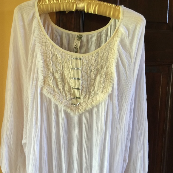 Free People Peasant Top XS