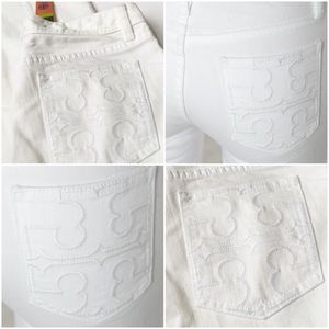 Tory Burch White Jeans