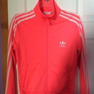 Adidas trefoil track jacket