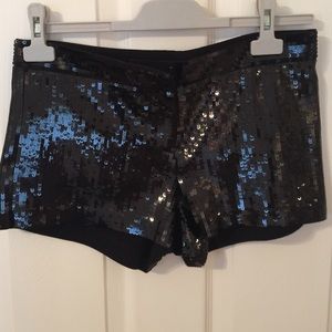 Sequin shorts