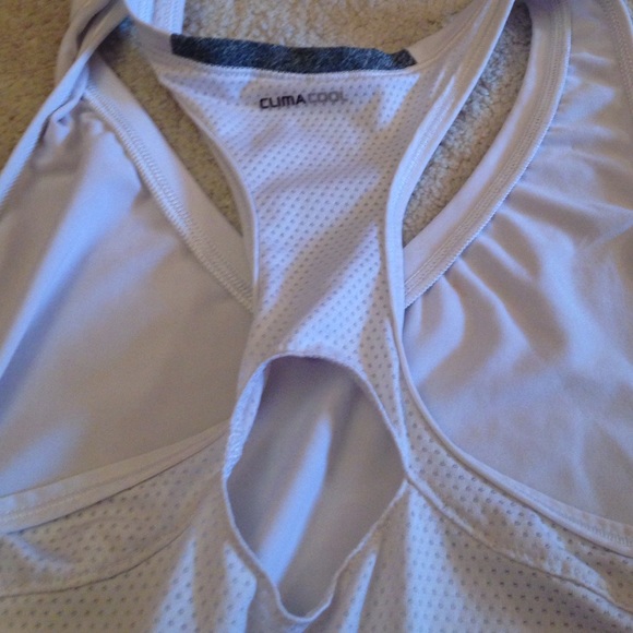 ‼️‼White&Yellow Bundled Adidas techfit tanks!‼️‼️ - Picture 4 of 4