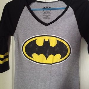 Batman baseball tee