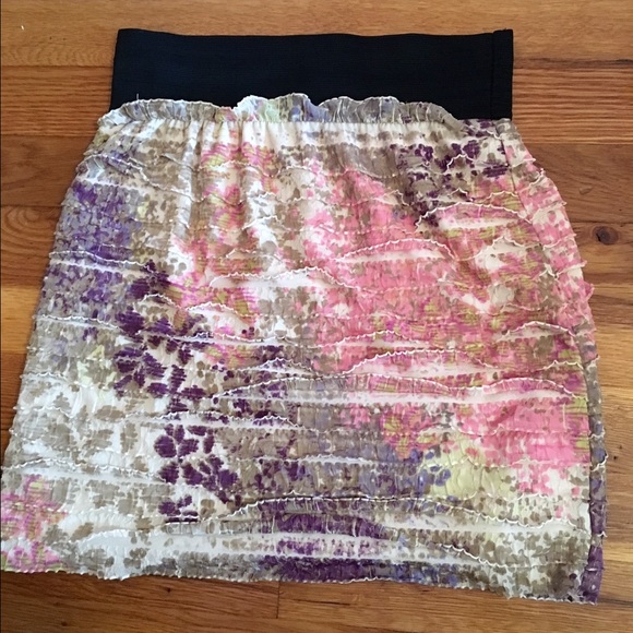 Ruffled Mini Skirt
