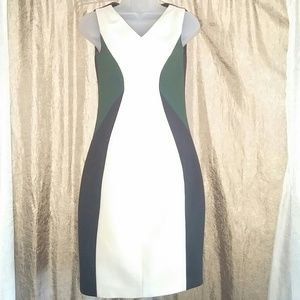 T Tahari Ponte Bodycon Sheath 2