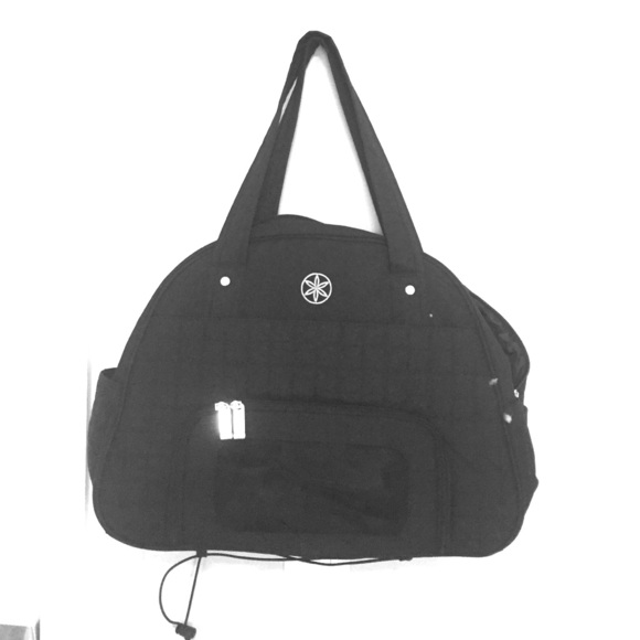 "Everything Fits" Black Yoga Bag with Mat Straps