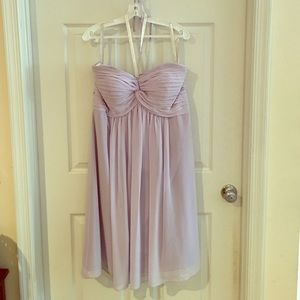 Bill Levkoff Violet Strappless Dress