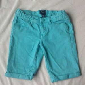 Girls turquoise shorts