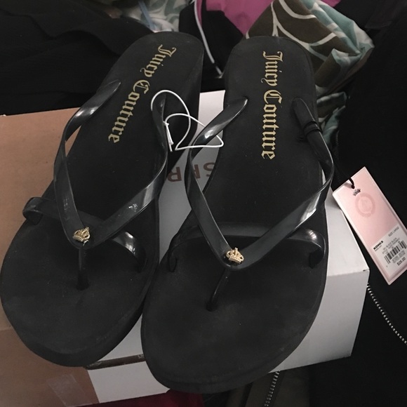 Juicy Couture wedge sandals