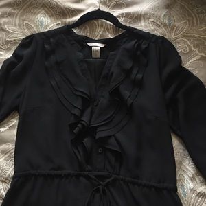 Black cocktail dress