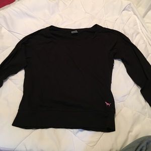 VS Pink Raglan Tee