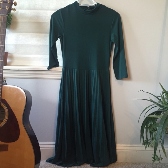 Asos Green Midi Dress