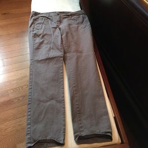 Loft modern slim pant olive