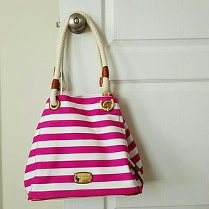Michael Kors nautical themed purse