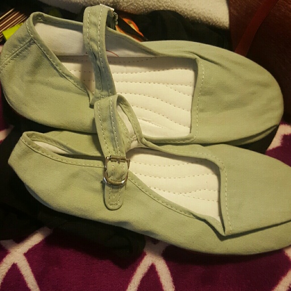 Green Mary Jane Shoes from Urban Outfitters