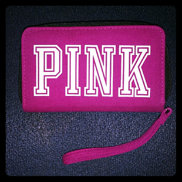 PINK by Victoria wristlet