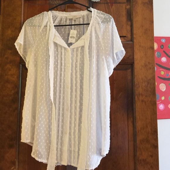 Loft Top NWT White