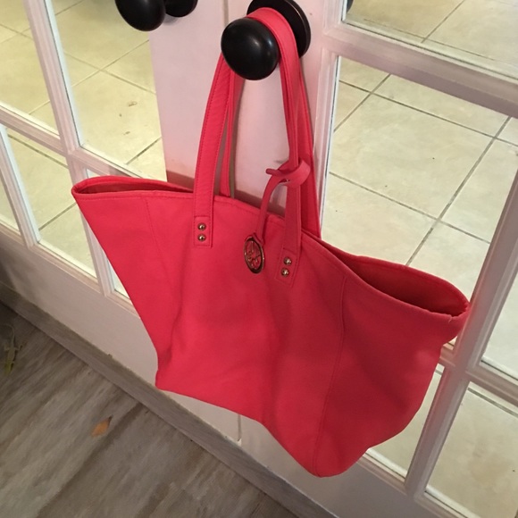 Coral tote - Picture 2 of 2