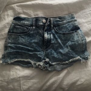 Express denim shorts