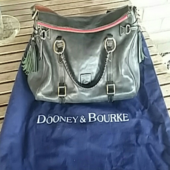 Dooney & Bourke Florentine Satchel in navy