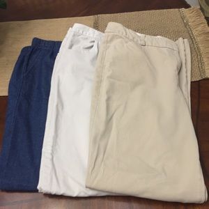 Lot of 3 size 14 pants.