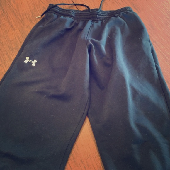 Underarmour Storm Black Fleece sweatpants, size M