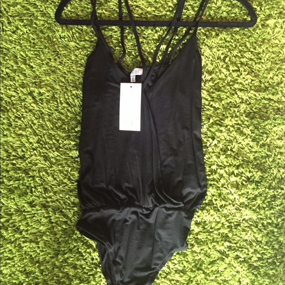 black leotard