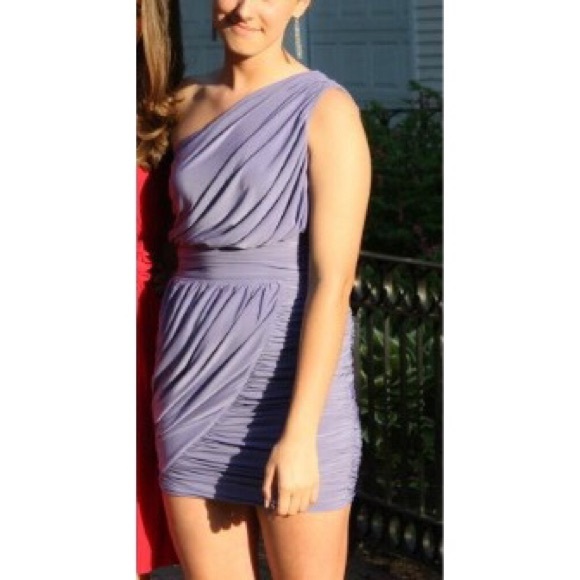 One shoulder dress