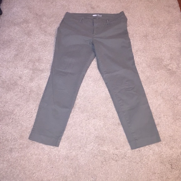 Green Ankle length Chino
