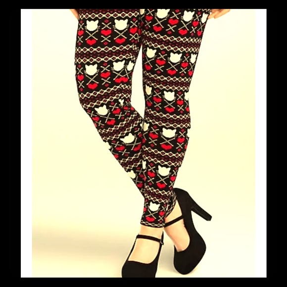 torrid Pants - Cat sweater pants
