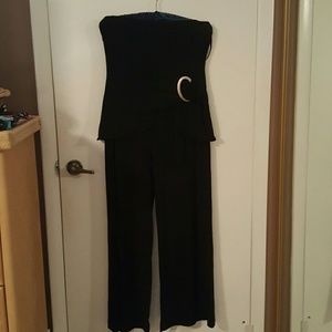 Black strapless dressy jumper