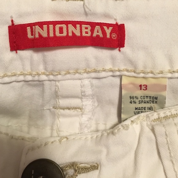 Union Bay Cropped Pants Jr 13 - Picture 2 of 4