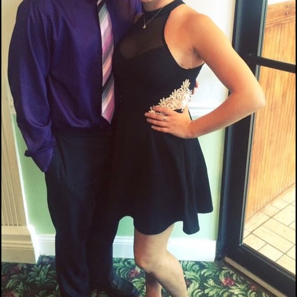 Material Girl Black Dress