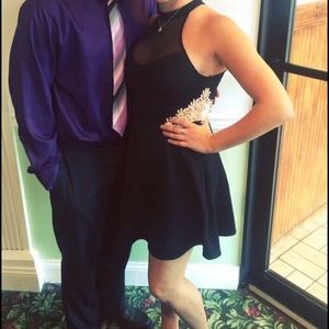 Material Girl Black Dress