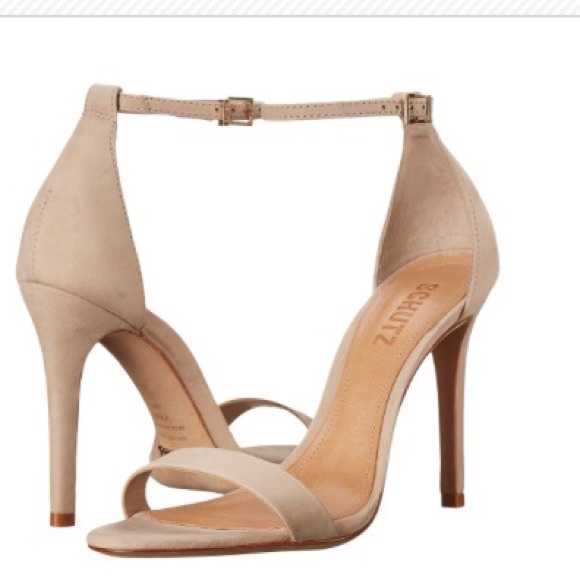 SCHUTZ Shoes - Schutz Nude suede sandals
